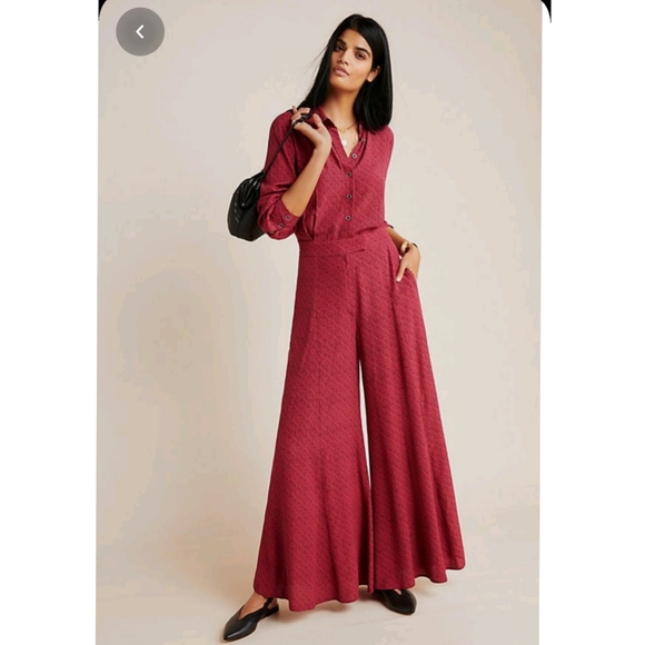 Anthropologie Loveland Wide-Leg Chic Femin… - Picture 6 of 7